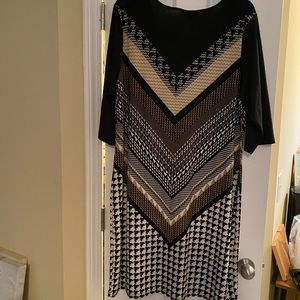 Woman’s Plus size print dress 3x